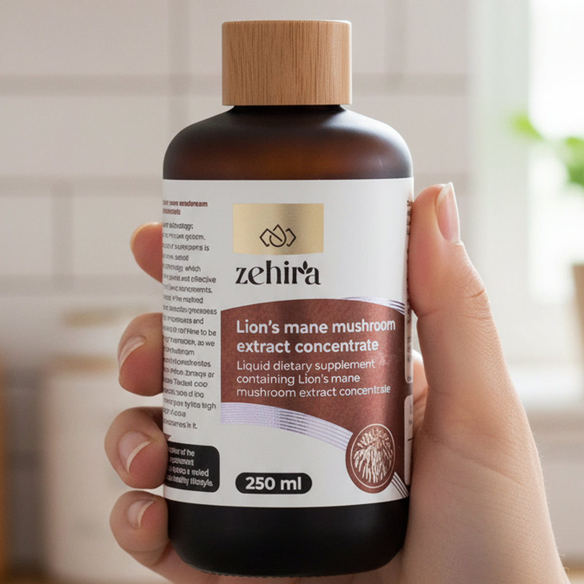 Гъба Лъвска грива Zehira – течен екстракт