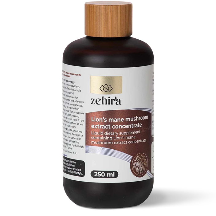 Гъба Лъвска грива Zehira – течен екстракт