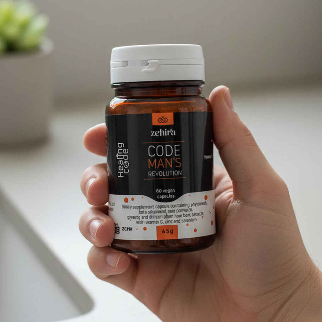 Zehira Code Man's Revolution – формула за простата и пикочните пътища, 60 капсули