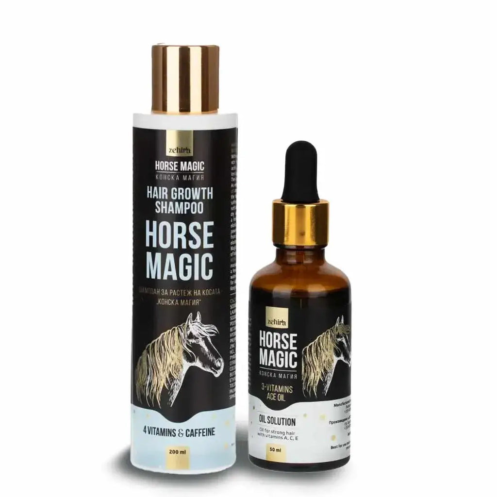 Zehira Anti-Hair-Loss & Growth Duo – hair food with vitamins, oils and Trivitaminoil