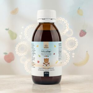 Мицеларни мултивитамини за деца Зехира, 150 мл - с висока усвоимост, за имунна и енергийна подкрепа