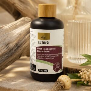 Zehira Мака (Maca Root Concentrate) пълноспектърен течен екстракт концентрат, 50 дози – Енергия, Либидо, Издръжливост и Хормонален Баланс